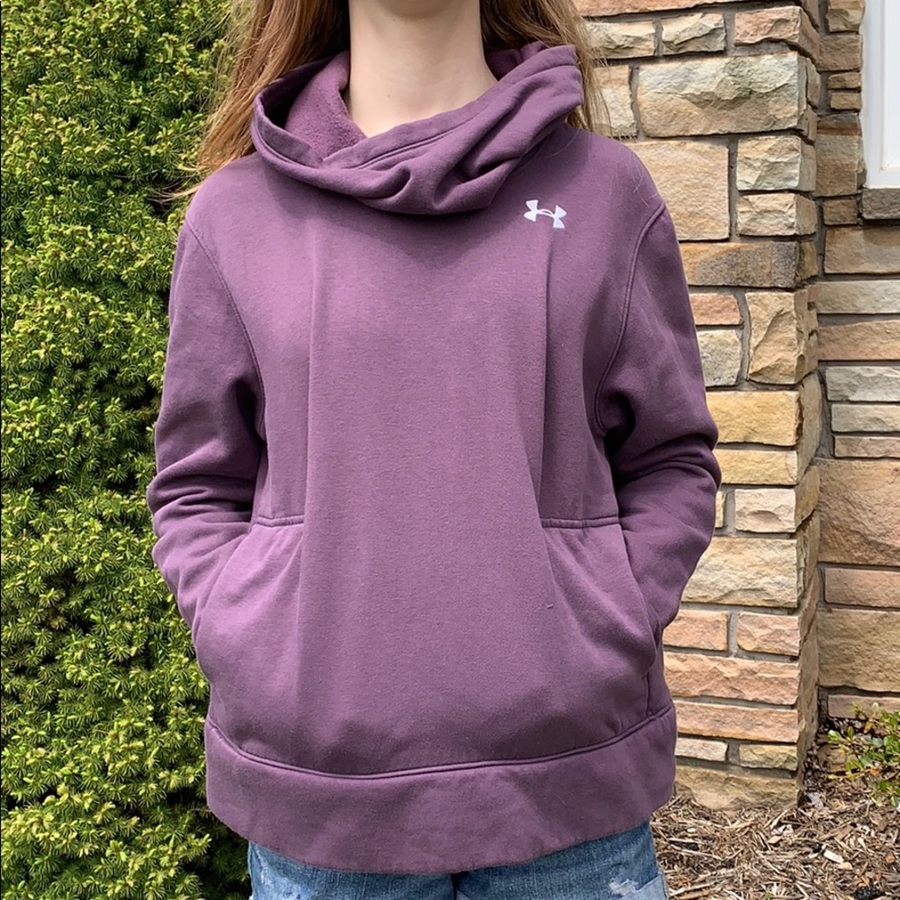 Under Armour purple hoodie